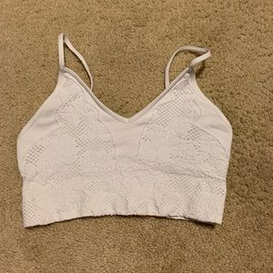 WHITE BRALETTE / BANDEAU